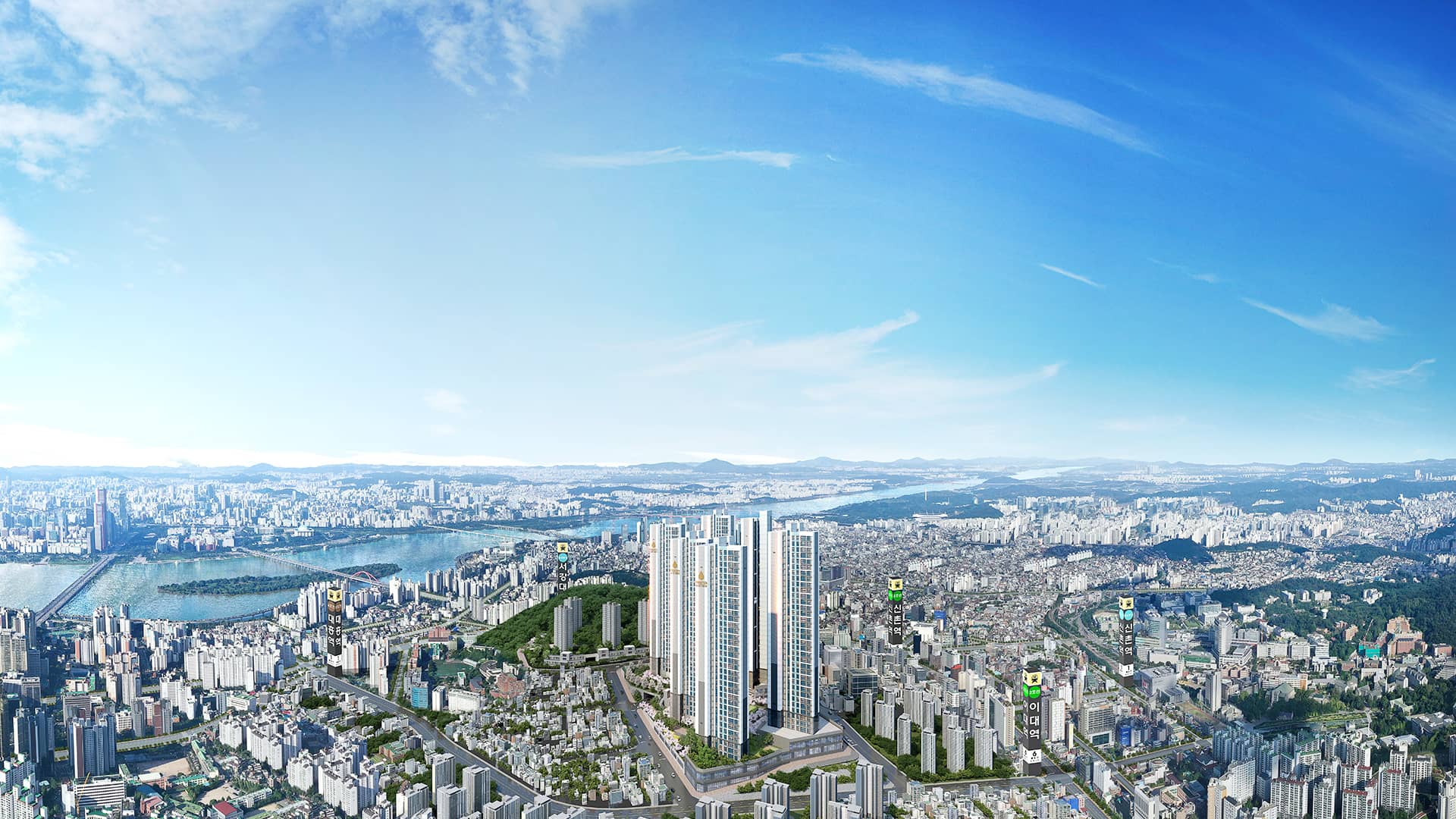 이대역 마포 프론티어 조감도 3